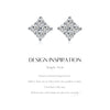 MODIAN Simple D Color Moissanite 925 Sterling Silver Dazzling Lab Created Diamond Ideal Cut Stud Earrings For Women Jewelry