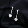 MODIAN Sparkling D Color Moissanite Drop Earrings 925 Sterling Silver Classic Geometric Dangle Earrings For Women Fine Jewelry