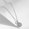 MODIAN 1 Carat D color Moissanite Pendant Necklace For Women 925 Sterling Silver Wedding Bridal Fine Jewelry With Certificate